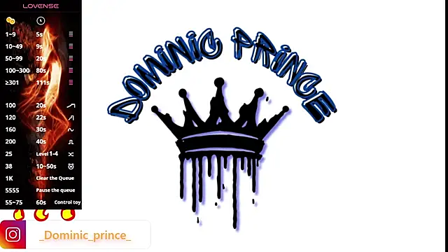 DominicPrince online show from 30, 10, 2025