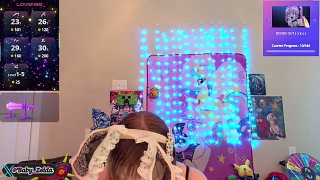 BabyZelda online show from 8, 3, 2025