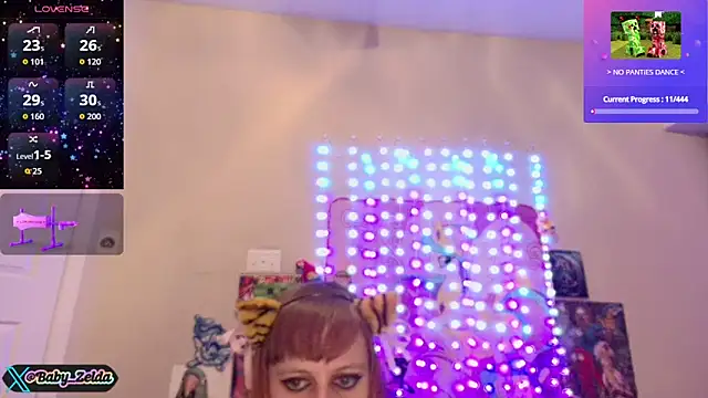 BabyZelda online show from 21, 9, 2025