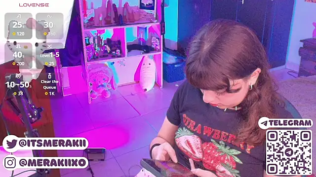 meraki fraise online show from 21, 5, 2026