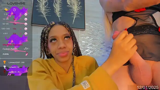 Snapshot of MystiqueTs chatting on 12, 1, 2025 MystiqueTs online show from 12, 1, 2025