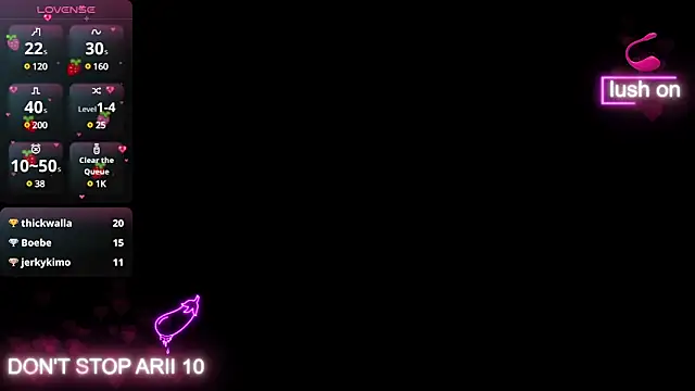 Snapshot of Arii_vega_ chatting on 7, 2, 2025 Arii vega online show from 7, 2, 2025