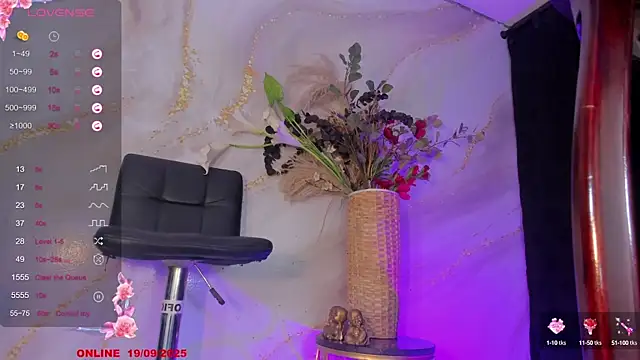 Karla-Ebony online show from 19, 9, 2025