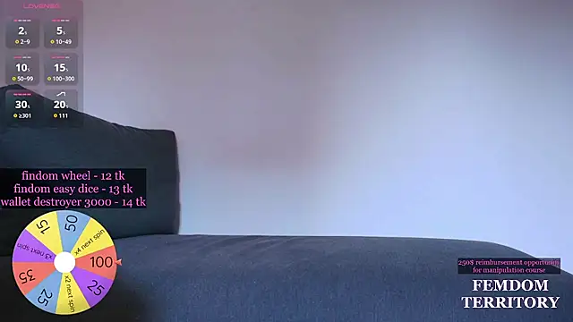 MisssLola online show from 3, 8, 2026