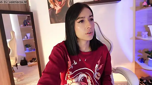 ValeriaCox online show from 11, 7, 2026