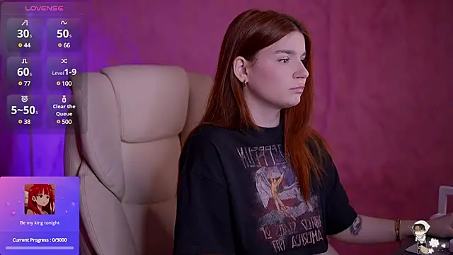 RedShinee online show from 3, 2, 2025