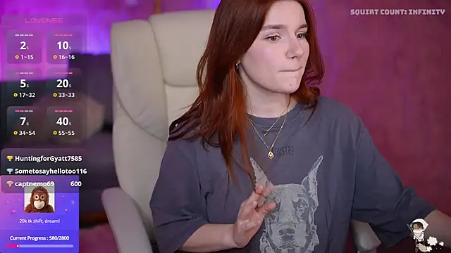 RedShinee online show from 27, 2, 2025