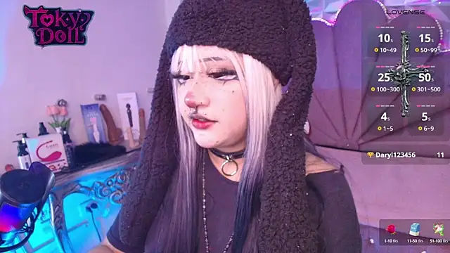 toky doll online show from 1, 10, 2025