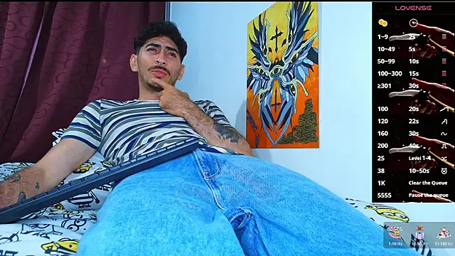 Thomass00 online show from 19, 10, 2025