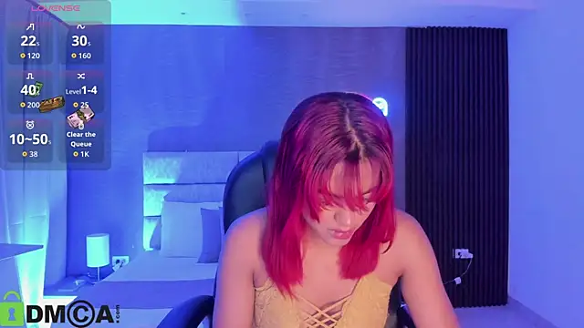 Cristal  adams online show from 17, 9, 2025