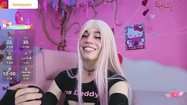 DaripQueen online show from 6, 3, 2026