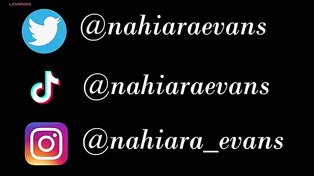 NahiaraEvans  online show from 3, 10, 2025