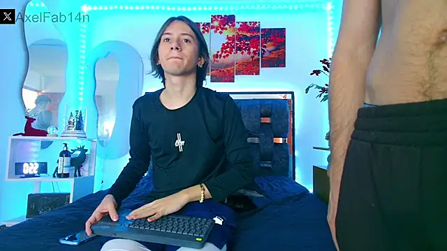 Snapshot of Alex_and_Fabian chatting on 7, 1, 2025 Alex and Fabian online show from 7, 1, 2025