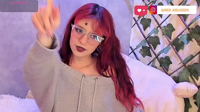 Snapshot of RedMeloddy chatting on 17, 2, 2026 RedMeloddy online show from 17, 2, 2026