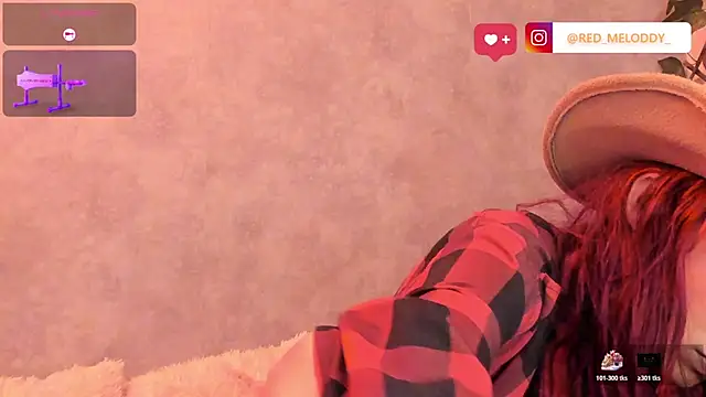 Snapshot of RedMeloddy chatting on 20, 2, 2026 RedMeloddy online show from 20, 2, 2026