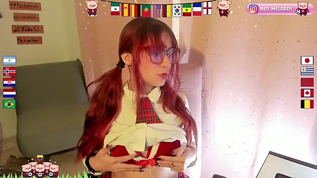 RedMeloddy online show from 9, 7, 2026