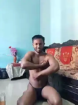 HunkyAriyan online show from 17, 1, 2025