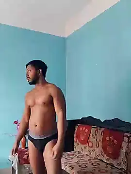 HunkyAriyan online show from 1, 2, 2025