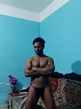 HunkyAriyan online show from 22, 2, 2025