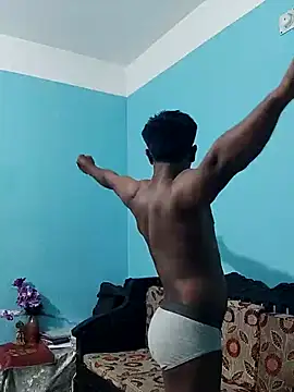 HunkyAriyan online show from 12, 3, 2025