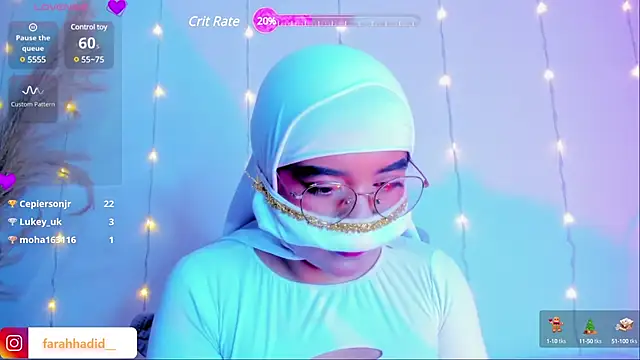 Snapshot of Maisa_issa chatting on 24, 2, 2025 Maisa issa online show from 24, 2, 2025