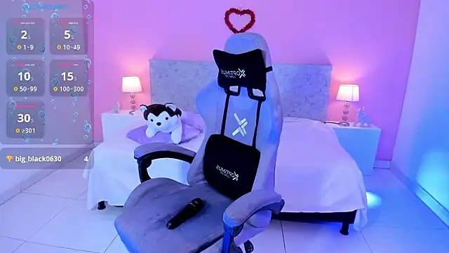 LunaRose5 online show from 27, 2, 2025