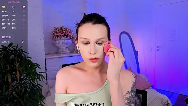 Snapshot of _yourFoxy_ chatting on 5, 1, 2025 yourFoxy online show from 5, 1, 2025