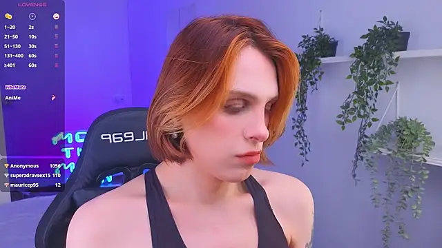 Snapshot of _yourFoxy_ chatting on 7, 2, 2025 yourFoxy online show from 7, 2, 2025