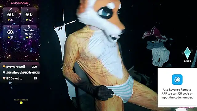 FoxieHikari online show from 12, 12, 2024