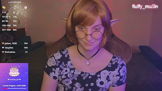 Fluffy muffin  online show from 17, 1, 2025