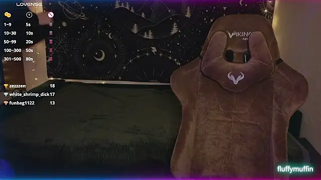 Fluffy muffin  online show from 7, 3, 2025