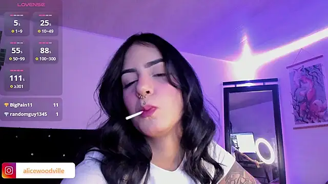 Alice woodville online show from 11, 1, 2025