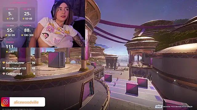 Alice woodville online show from 13, 2, 2025