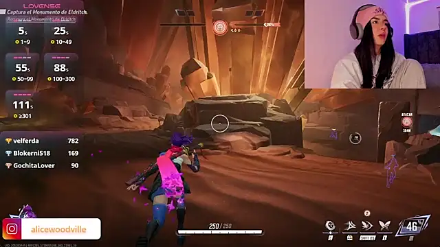 Alice woodville online show from 15, 2, 2025