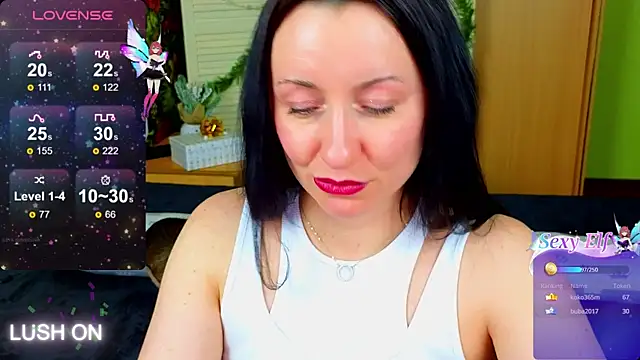 Roxyy Star online show from 10, 1, 2025