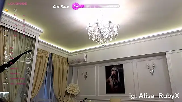 Alisa Ruby online show from 26, 10, 2025