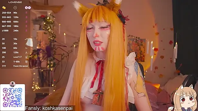 koshkasenpai online show from 26, 10, 2025