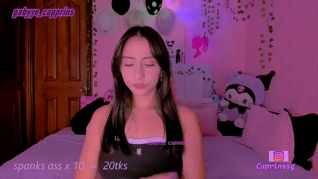 gabyye capprins online show from 11, 1, 2026