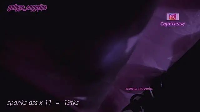 gabyye capprins online show from 5, 2, 2026