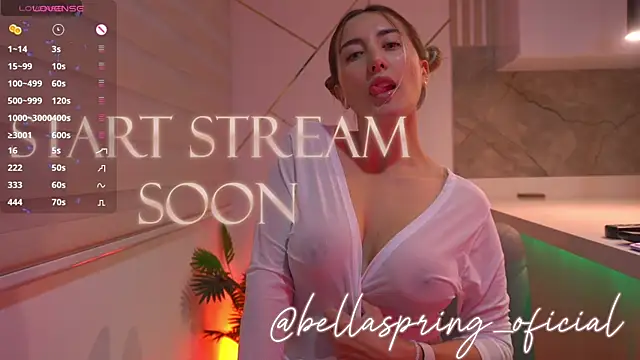 b3llaspringg online show from 26, 3, 2026