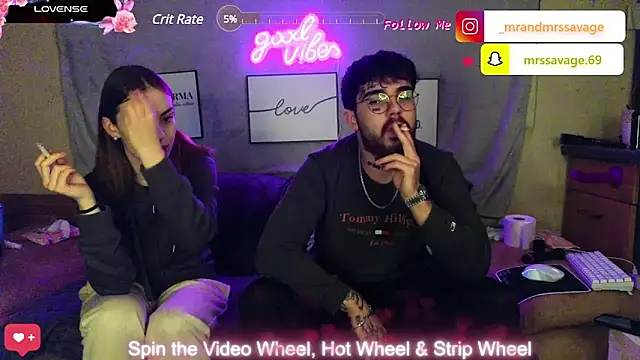 Snapshot of MrAndMrsSavage chatting on 19, 1, 2025 MrAndMrsSavage online show from 19, 1, 2025