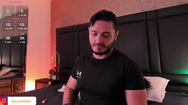 Snapshot of JossAckland chatting on 14, 11, 2025 JossAckland online show from 14, 11, 2025