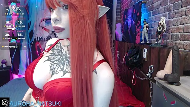 Aurora Natsuki online show from 31, 1, 2025