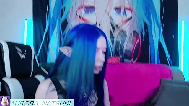 Aurora Natsuki online show from 21, 10, 2025