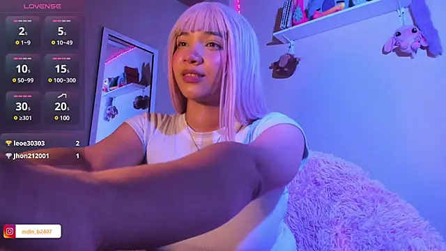 Snapshot of MadelineBenet chatting on 17, 1, 2025 MadelineBenet online show from 17, 1, 2025