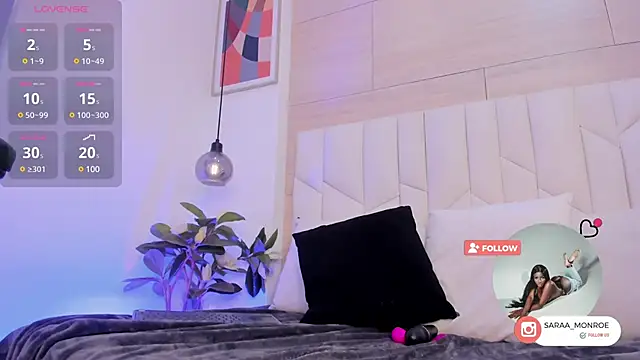 Snapshot of SaraMonroe1 chatting on 19, 2, 2025 SaraMonroe1 online show from 19, 2, 2025