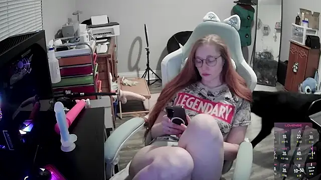 LilyFoxxx online show from 15, 2, 2026