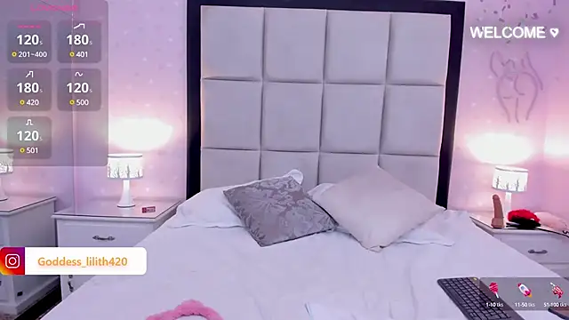 Goddess  Lilith online show from 3, 12, 2024