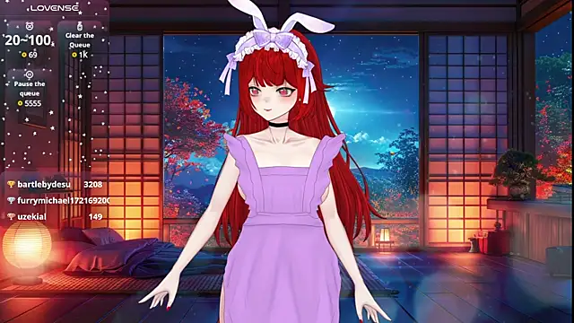 lonely-flower21 online show from 9, 1, 2025