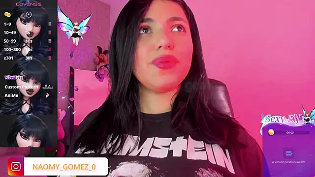 Naomy veracruz  online show from 18, 4, 2026